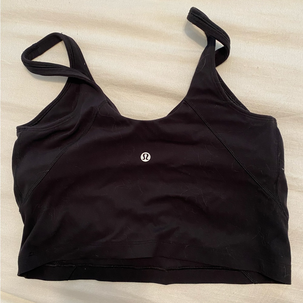 Black lulu lemon align tank
